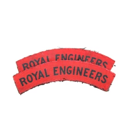Pair Royal Engineers British Army
