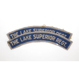 Insignes Canadien "The Lake Superior Régiment"
