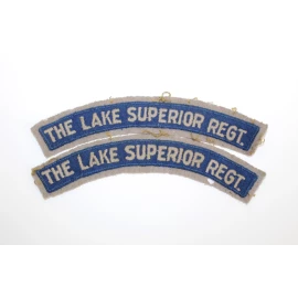 Insignes Canadien "The Lake Superior Régiment"