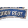 Pair of Canadian badges "The Lake Superior Regiment"