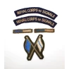 Ensemble insignes  Royal Corps of Signals British Army