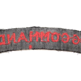 N°6 Commando Embroideread shoulder Title