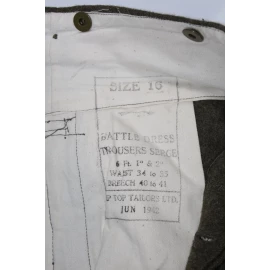 Trousers Pattern 37 Canadien 1942