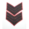Paire de grades Sergent Light Infantry British Army