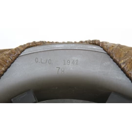 Casque MKII Canadien 1942 & Couvre casque anti-gaz
