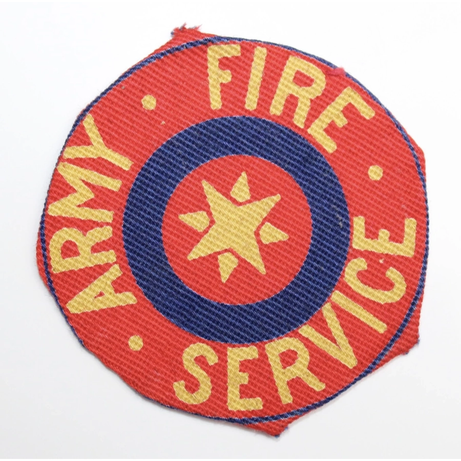 Patch Army Fire Service British Patch Army Fire Service British