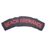 Title Beach Ordnance British Army