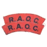 Titles Royal Army Ordnance Corps  British