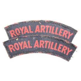 Titles Royal Artillery British Army