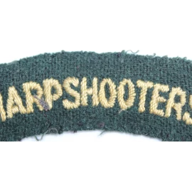 Title Sharpshooters British Army