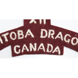 Title XII Manitoba Dragoons Canada