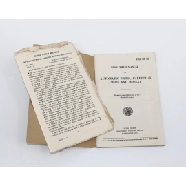 1940 Instruction Manual for Colt-45
