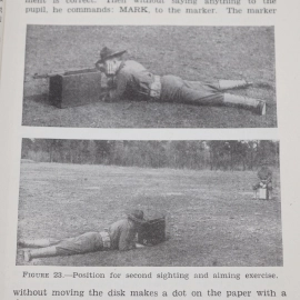 1940 instruction manual for M-1 Garand rifle