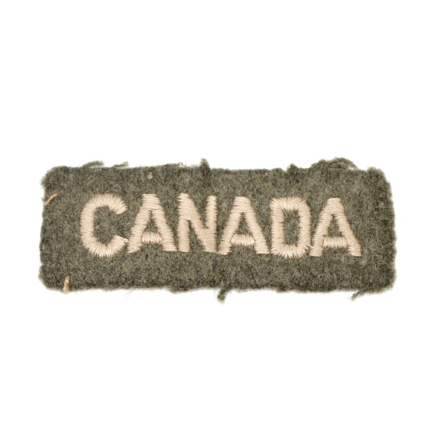 Insigne d'épaule Canada
