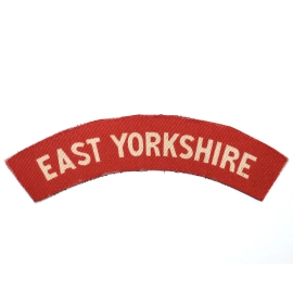 Title East Yorkshire British Army