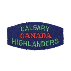 Title Calgary Highlanders  Canada