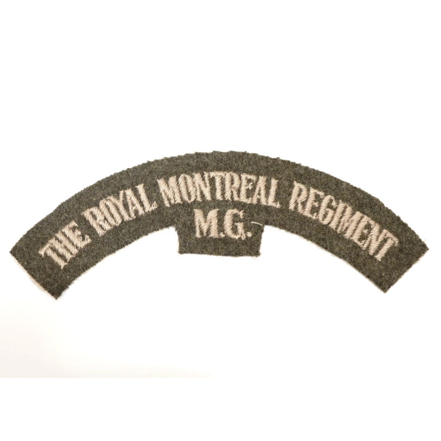 Title The Royal Montreal Regiment  M.G. Canadien