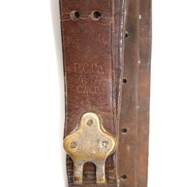 Bretelle cuir Fusil Springfield 1917