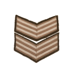 Pair ranks Sergeant Canadian Army