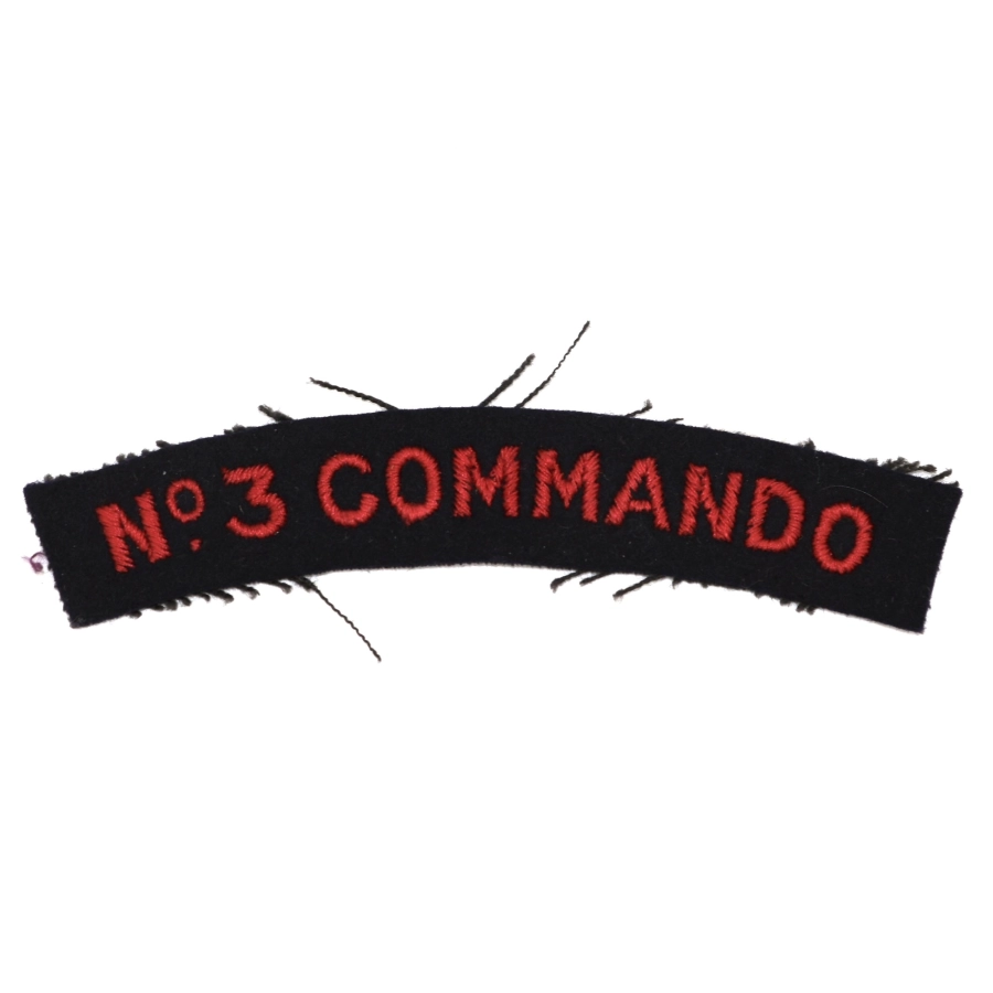 N°3 Commando Title British Army